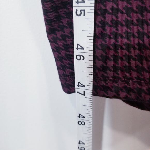 Hatch Purple Houndstooth Sheath Maternity Dress - Picture 10 of 12